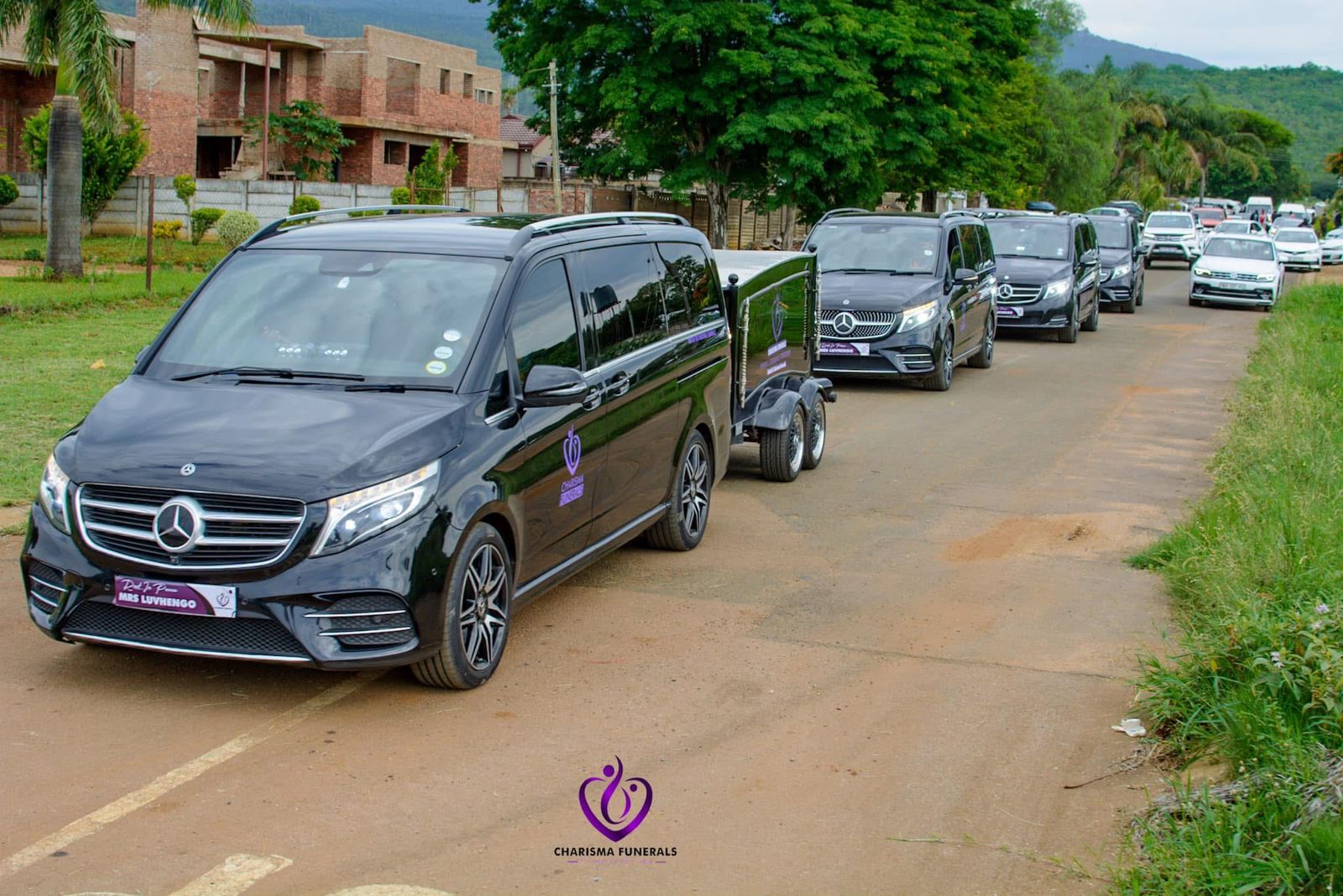 Mercedes fleet procession