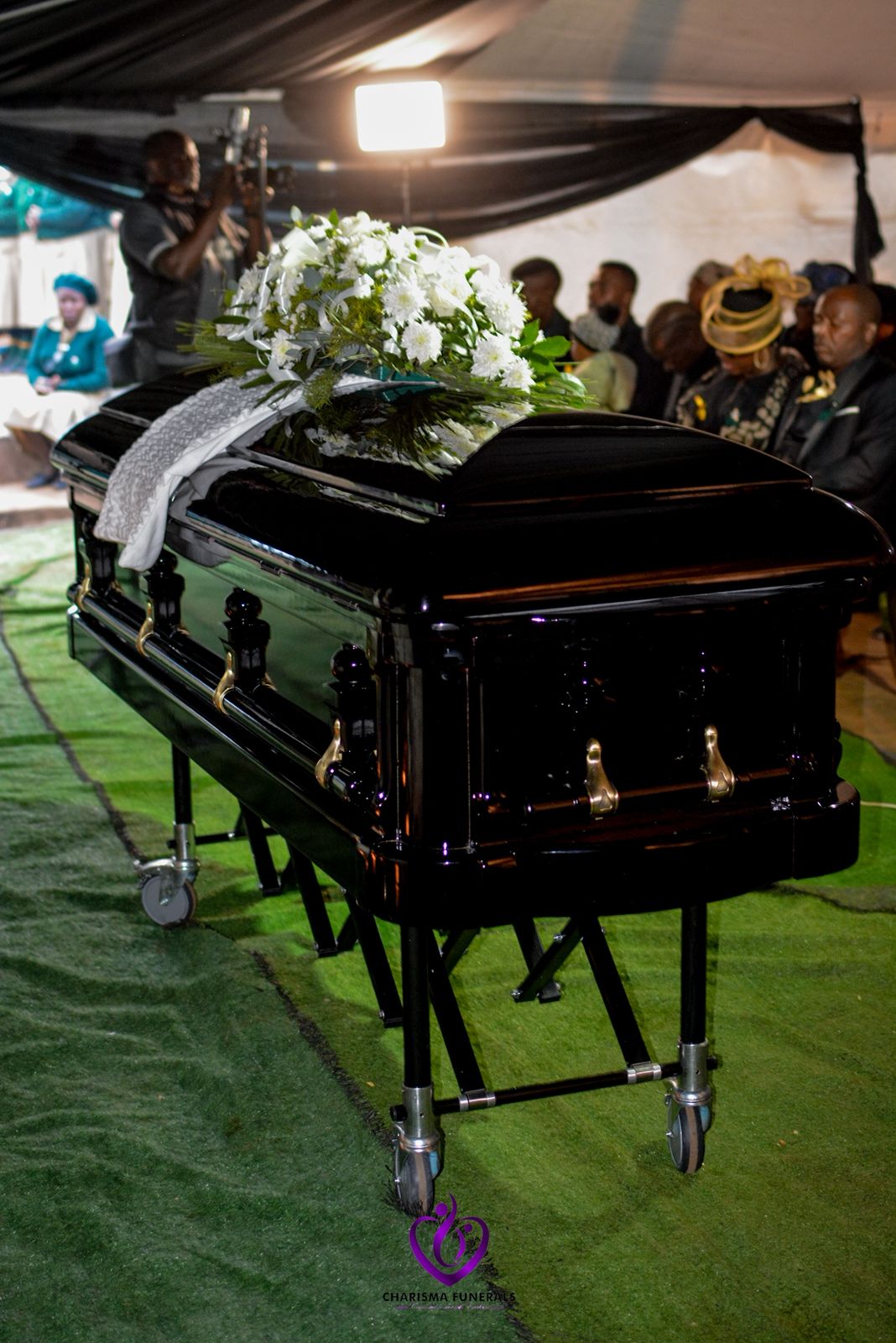 Premium casket display